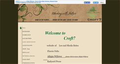 Desktop Screenshot of croft7.com