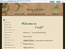 Tablet Screenshot of croft7.com
